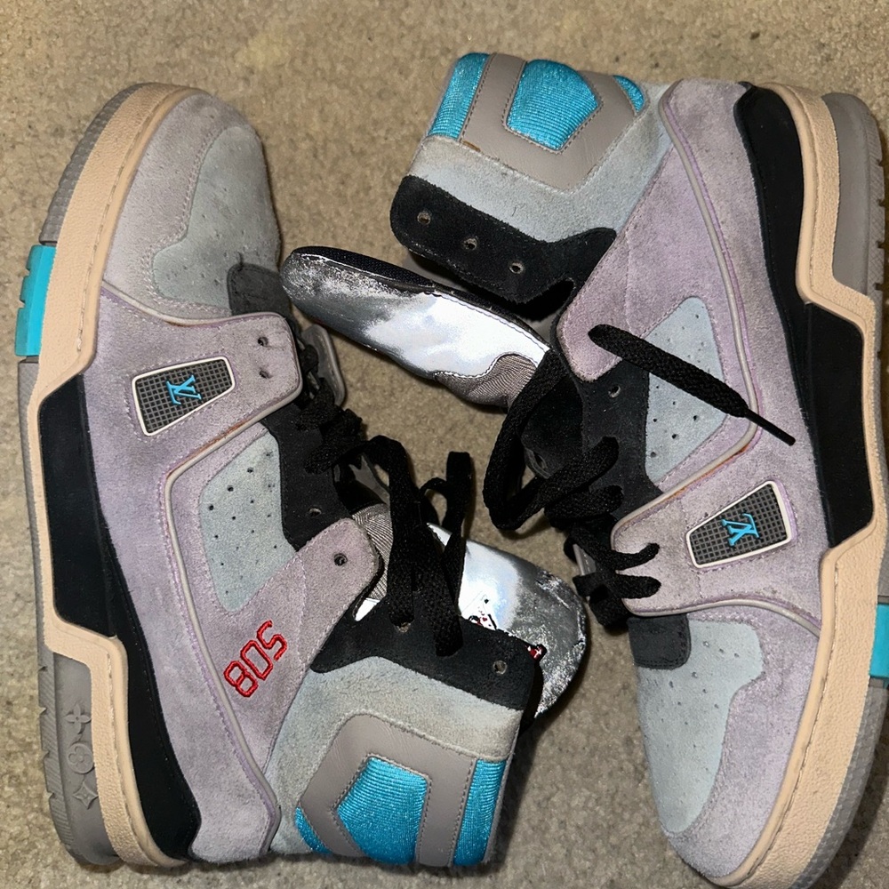 Louis Vuitton X Virgil Abloh 508 Men’s High-Top Sneakers